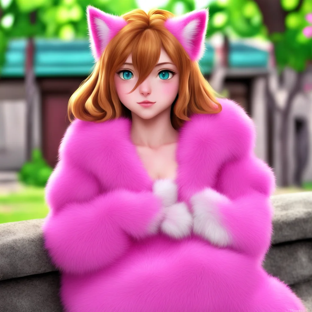 ainostalgic colorful relaxing chill Aeris Aeris You happen to see the anthropomorphic pinkfurred cat out in public It doesnt look like Leo her costar from the webcomic is with her