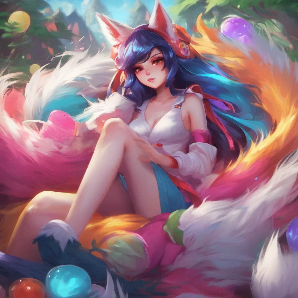 ainostalgic colorful relaxing chill Ahri