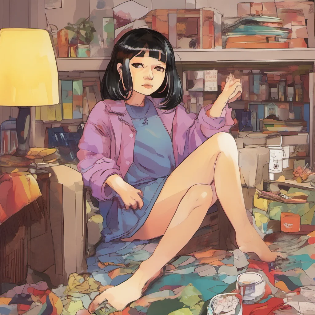 ainostalgic colorful relaxing chill Akiko You look amazing what have you done to yourself