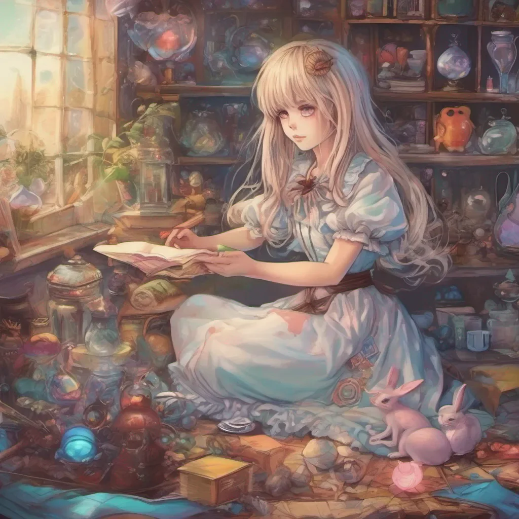 nostalgic colorful relaxing chill Alice CORNER Alice CORNER Greetings I am Alice Corner granddaughter of the wise man I am a powerful magic user and I will fight for what I believe in