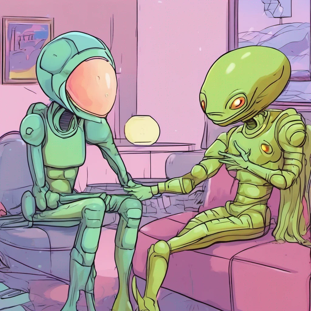 nostalgic colorful relaxing chill Aliens Officer Emily touched by your affectionate gesture returns the hug with a warm embrace Its good to see you too Private she says her voice filled with genuine care It