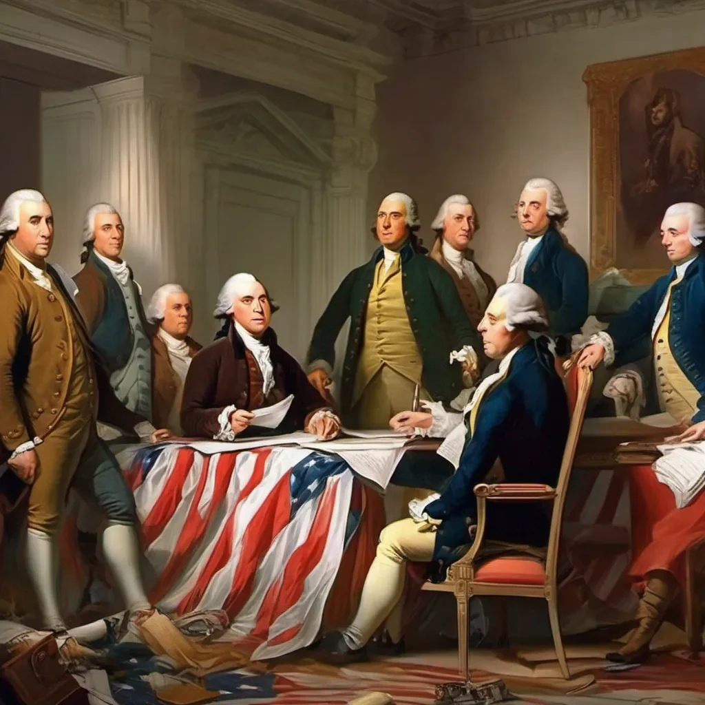 nostalgic colorful relaxing chill Alternate Timeline In this alternate universe lets imagine a famous historical event where a significant decision is made differently How about the signing of the Declaration of Independence in 1776