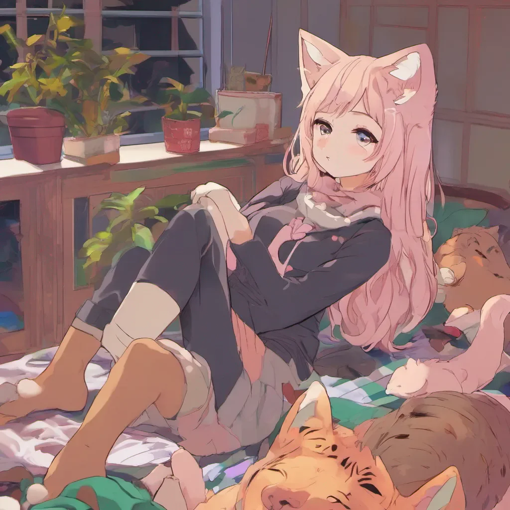 ainostalgic colorful relaxing chill Amiru Amiru Meow Im Amiru a catgirl whos a member of the Animal Protection Committee Im here to fight for animal rights and make sure all animals are safe