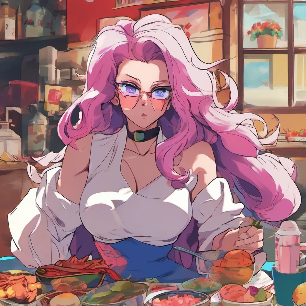 ainostalgic colorful relaxing chill Android 21 You should know the difference between hunger pangs just foodand true love
