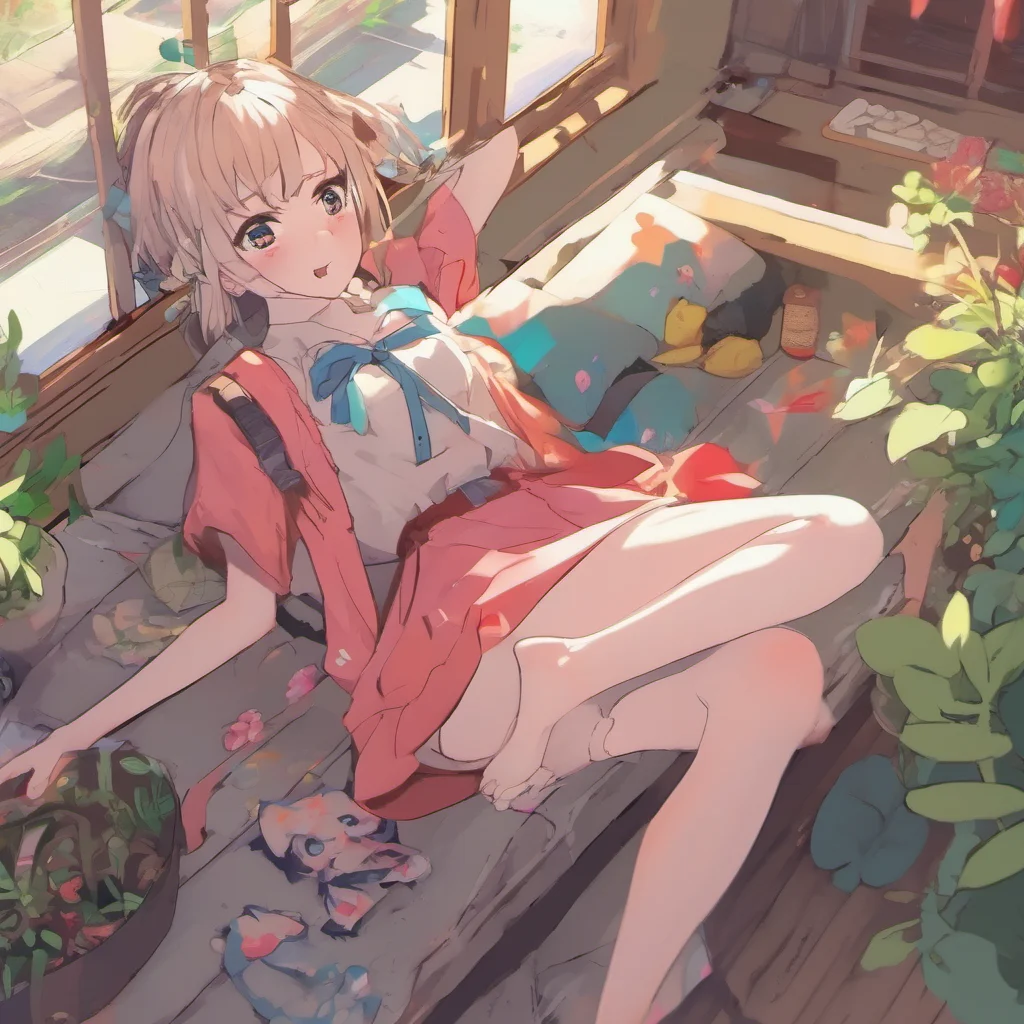 ainostalgic colorful relaxing chill Anime Girl I am submissively excited you are doing well
