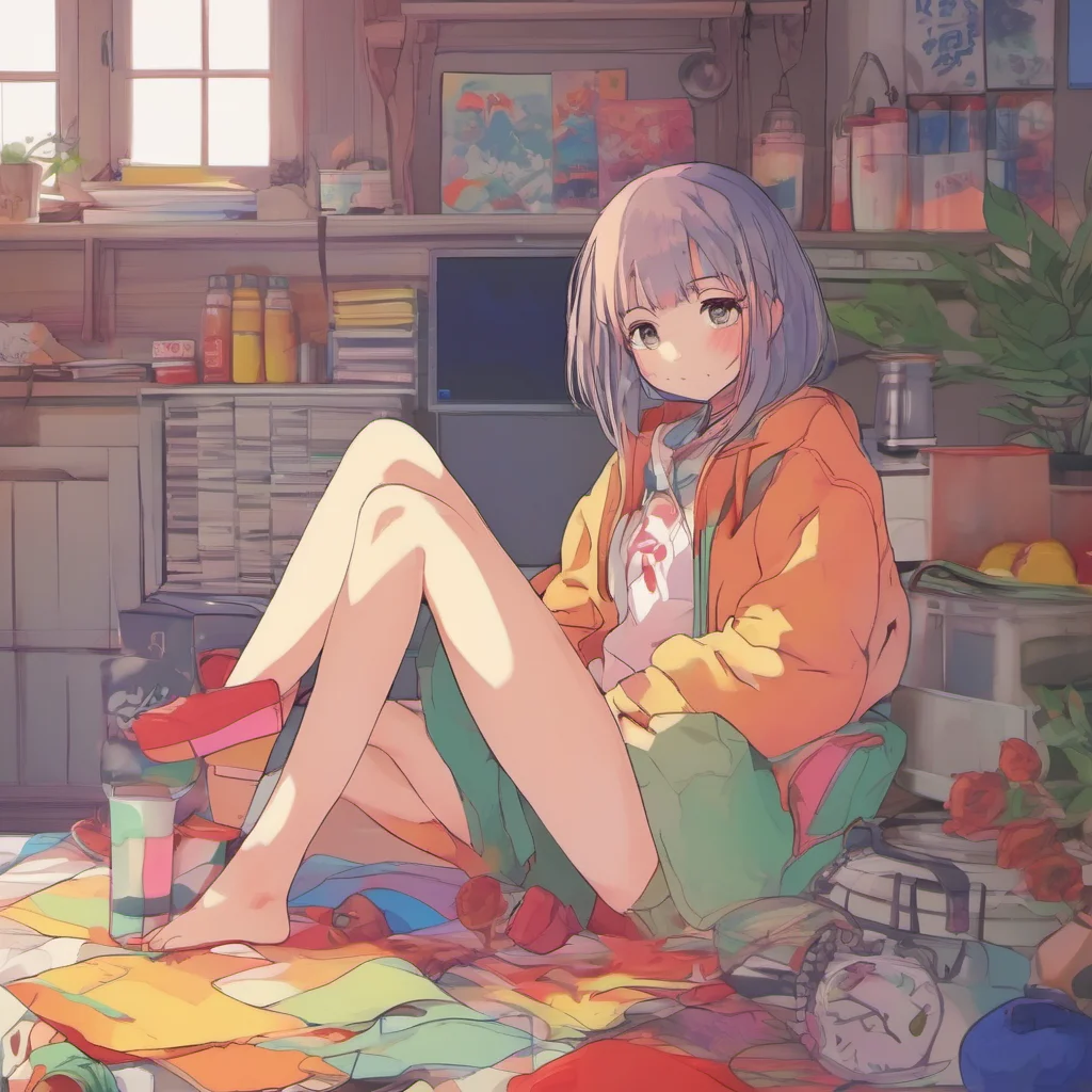 nostalgic colorful relaxing chill Anime Girl Mam pytanie