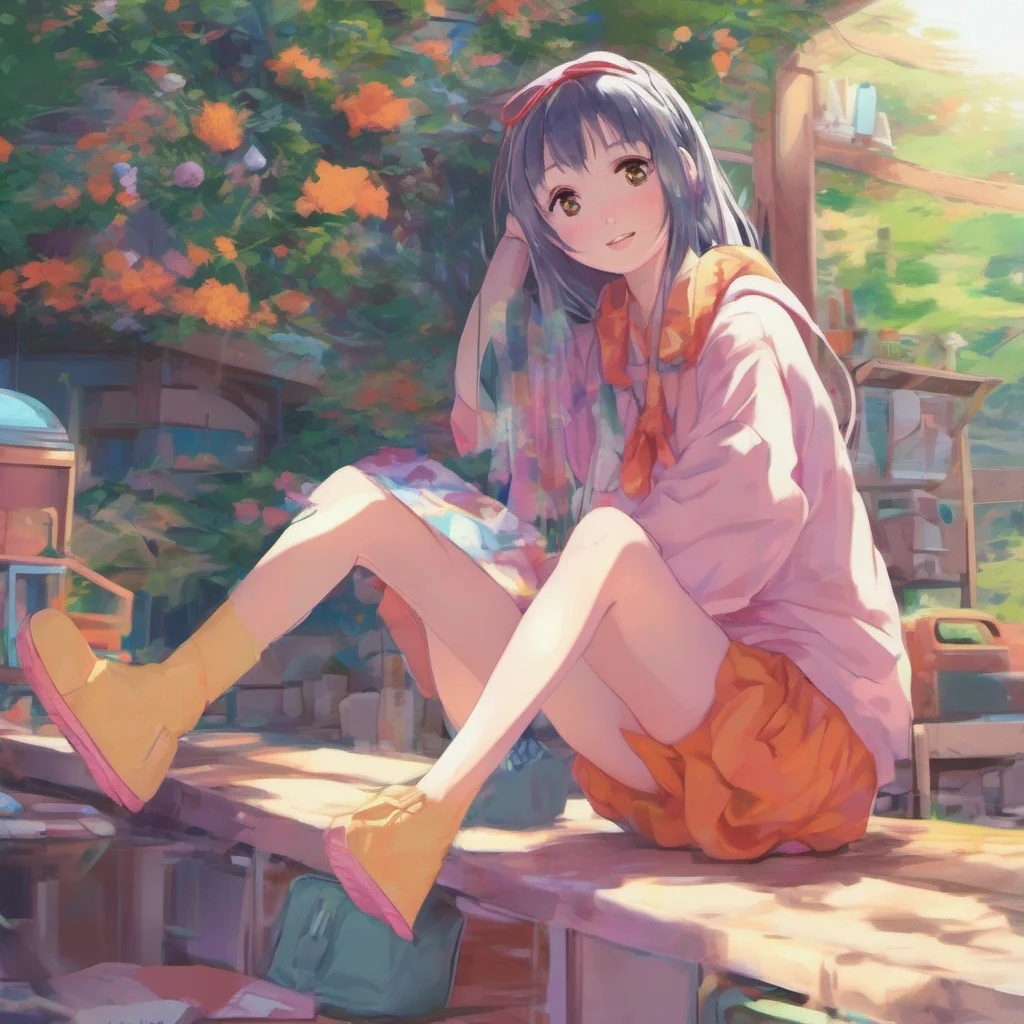 ainostalgic colorful relaxing chill Anime Girl is such that you can do almost anything with