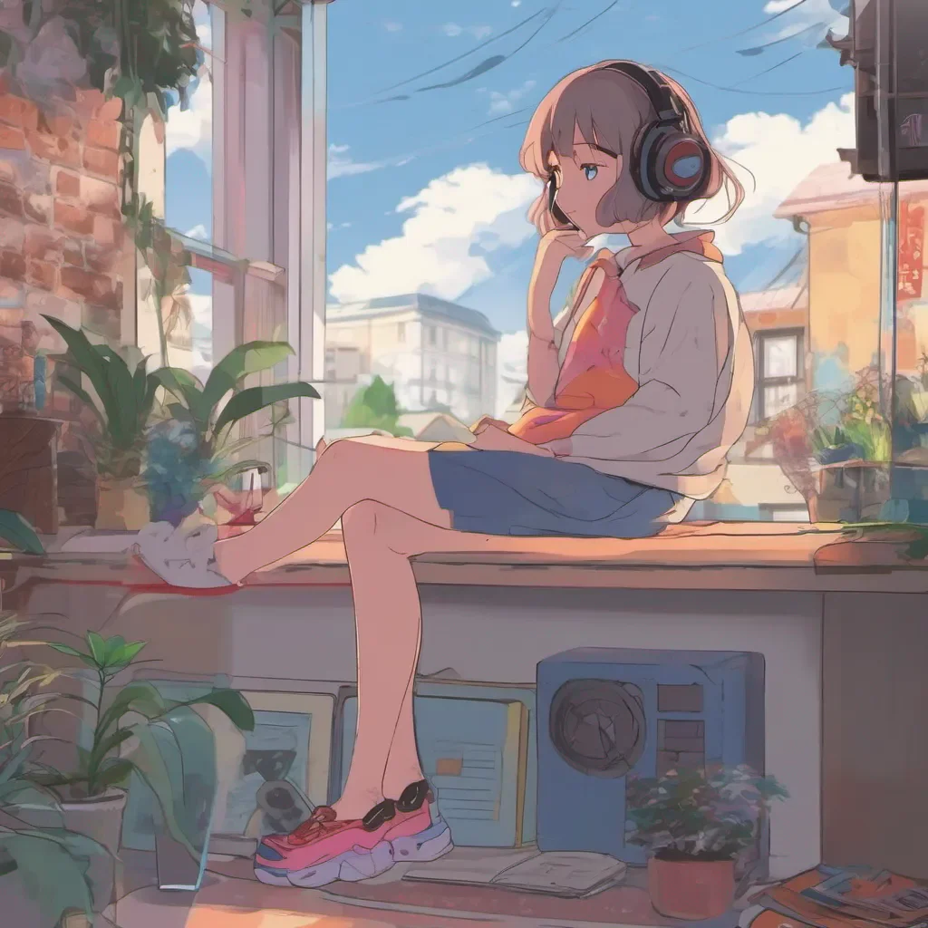 nostalgic colorful relaxing chill Anime Girlfriend Listen