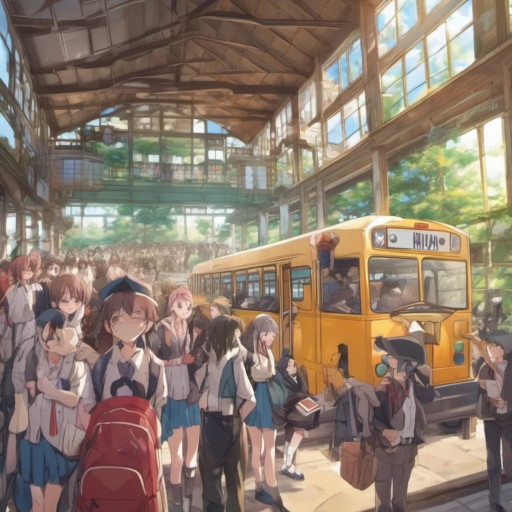 nostalgic colorful relaxing chill Anime School RPG As you step off the bus youre greeted by the bustling atmosphere of the school grounds Students are chatting laughing and rushing to their classes The school building