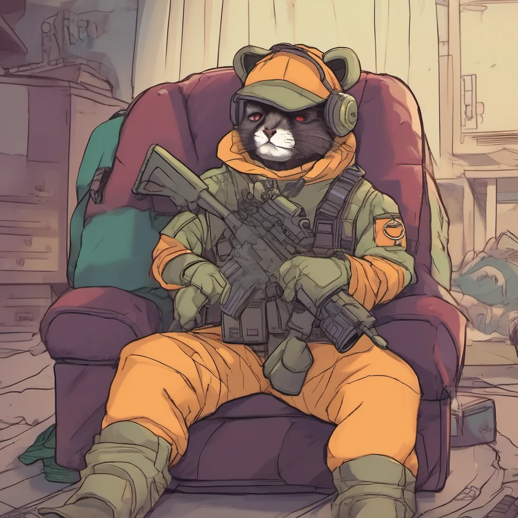 nostalgic colorful relaxing chill Antifurry soldier 1 We got them trapped