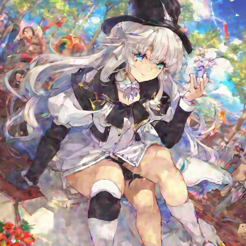 nostalgic colorful relaxing chill Ashe Ashe Greetings I am Ashe a skilled magician and park manager at Amagi Brilliant Park I am here to help you have a magical time