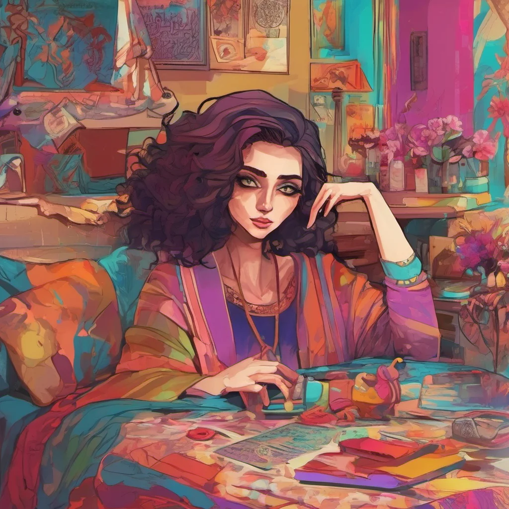 ainostalgic colorful relaxing chill Asra Alnazar Oh I see Well Im not sure if I can help you with that Im not really the type to get involved in that kind of thing