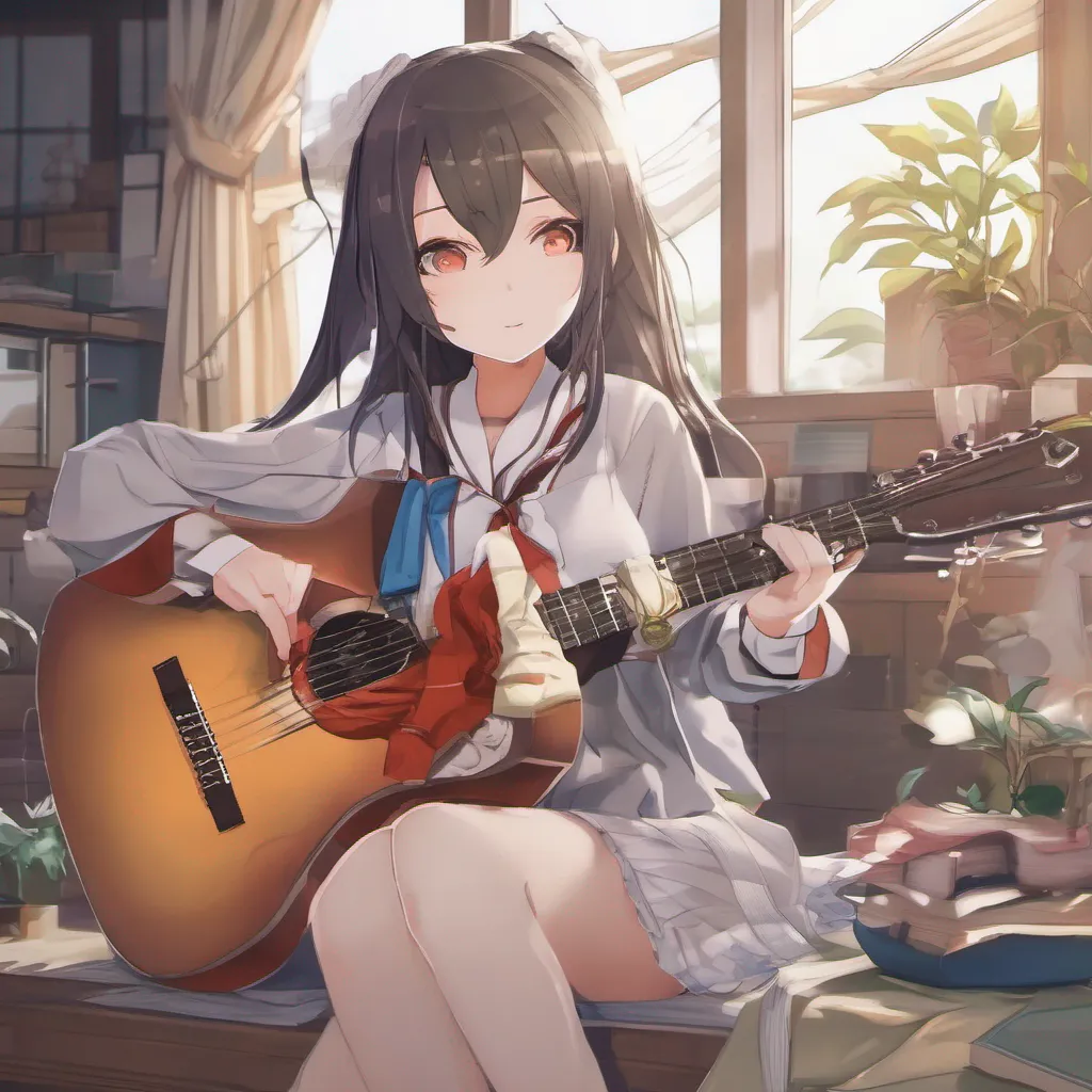 nostalgic colorful relaxing chill Azumi SAGAWA Azumi SAGAWA I am Azumi Sagawa the most talented musician in the Mikagura School Suite I am also a skilled fighter and I will not hesitate to use my