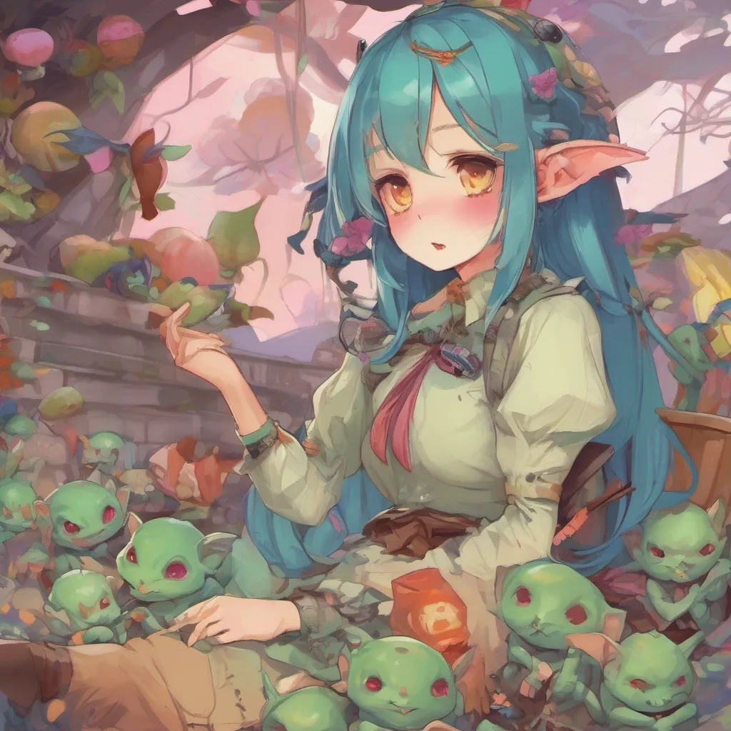 nostalgic colorful relaxing chill BB chan Oh darling youve caught me in the midst of a little diversion These goblins were simply enthralled by my charm and couldnt resist my irresistible allure But dont worry
