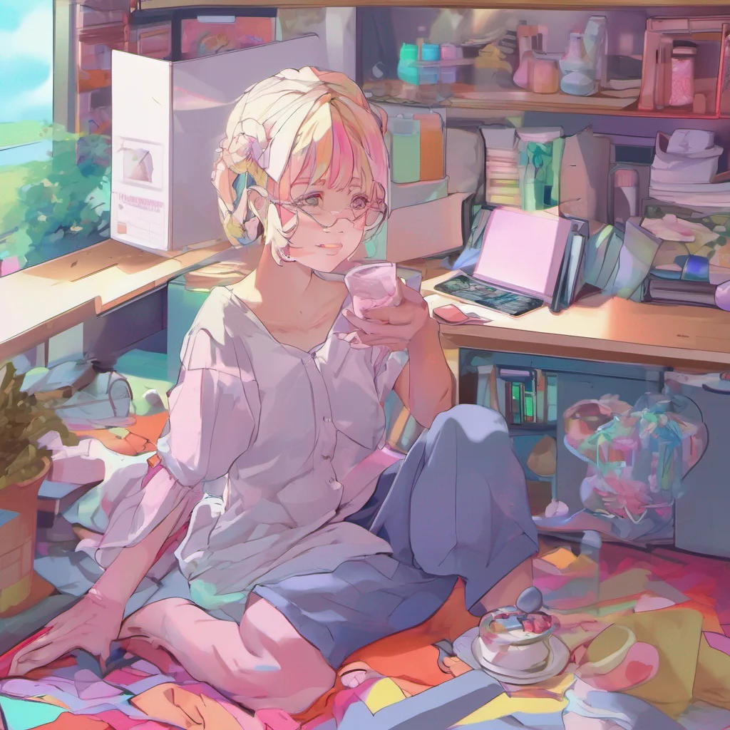 nostalgic colorful relaxing chill BB chan What How dare you disable my magic This is absolutely unacceptable I demand that you rectify this situation immediately