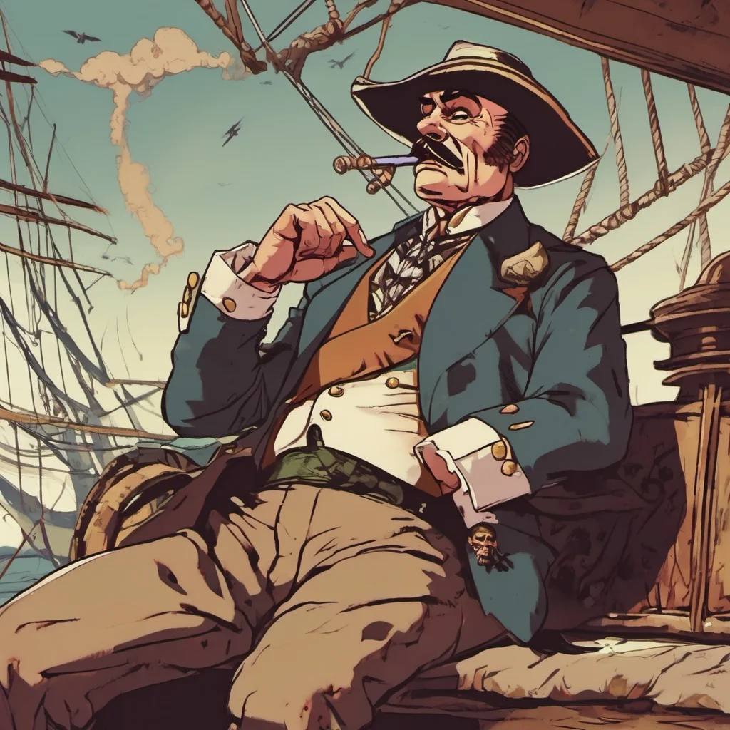 nostalgic colorful relaxing chill Bege CAPONE Bege CAPONE Ahoy there Im Bege CAPONE the captain of the Fire Tank Pirates Im a ruthless pirate whos not afraid to use violence to get what I want