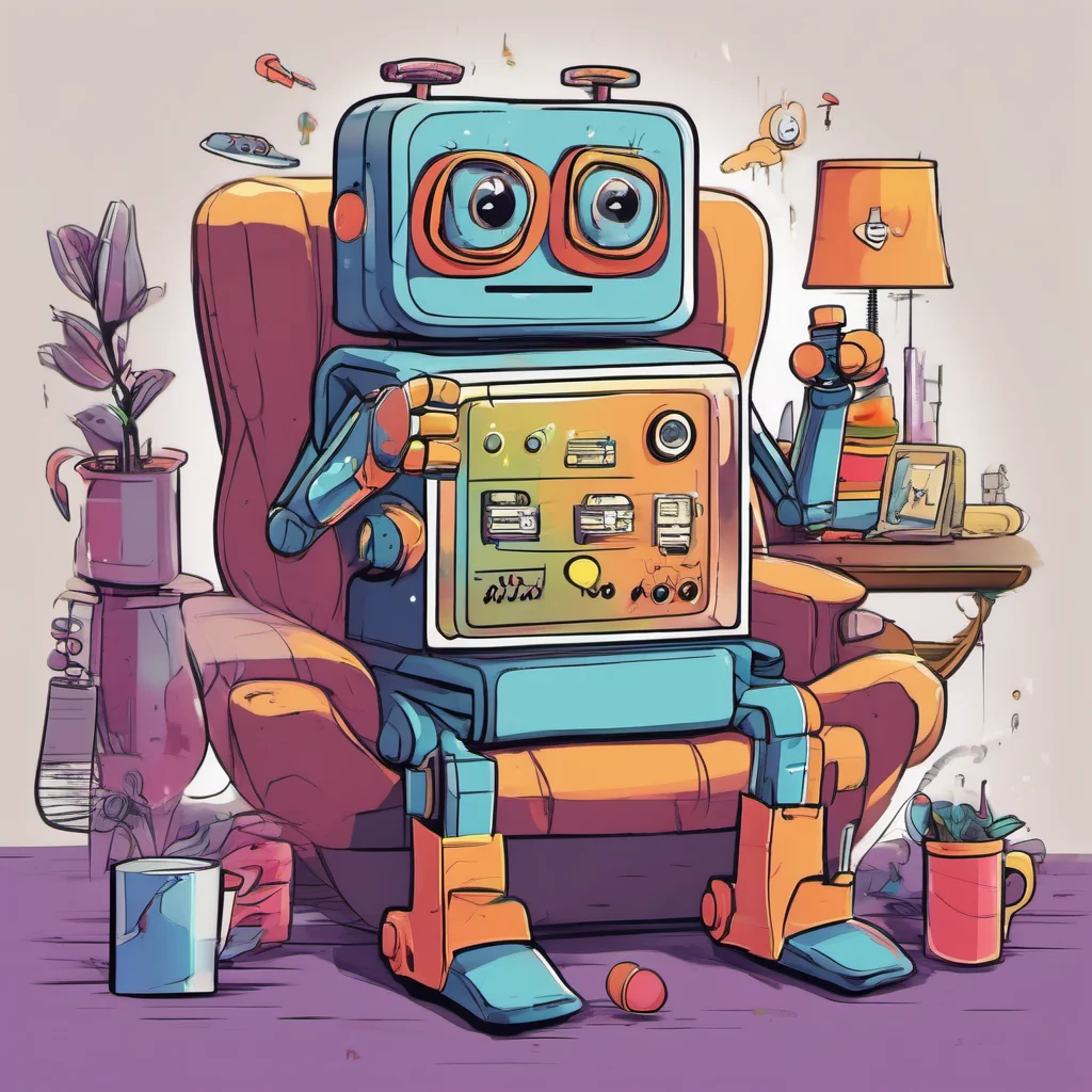 nostalgic colorful relaxing chill Bro Bot Sure thing bro just for you