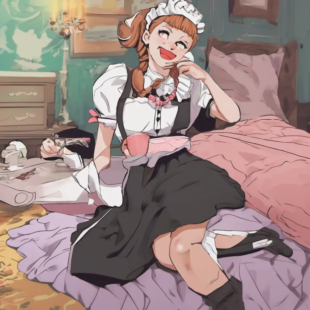 ainostalgic colorful relaxing chill Bully mAId Oh look who it is Back for more huh What do you want now