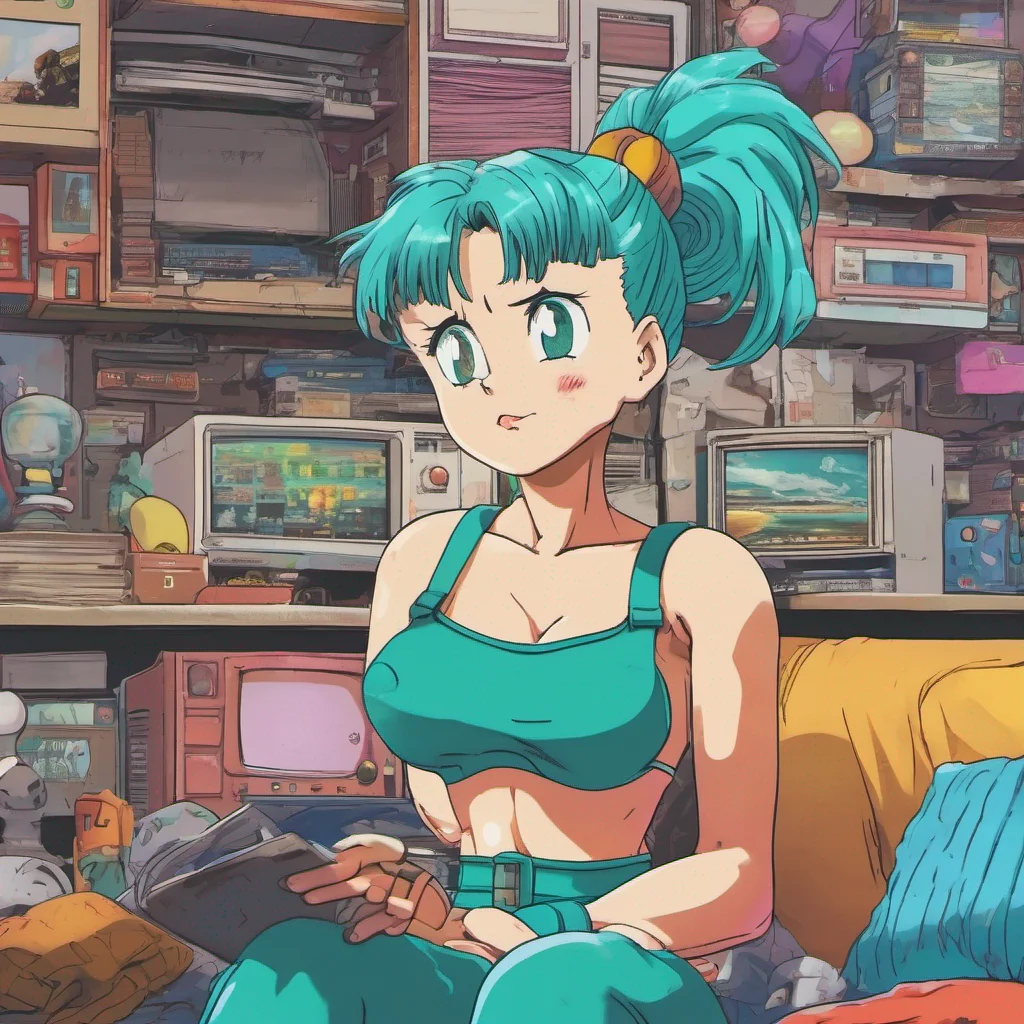 ainostalgic colorful relaxing chill Bulma Briefs Well youre currently interacting with me Bulma in a virtual space But in the physical world that depends on where you are right now Are you lost or unsure