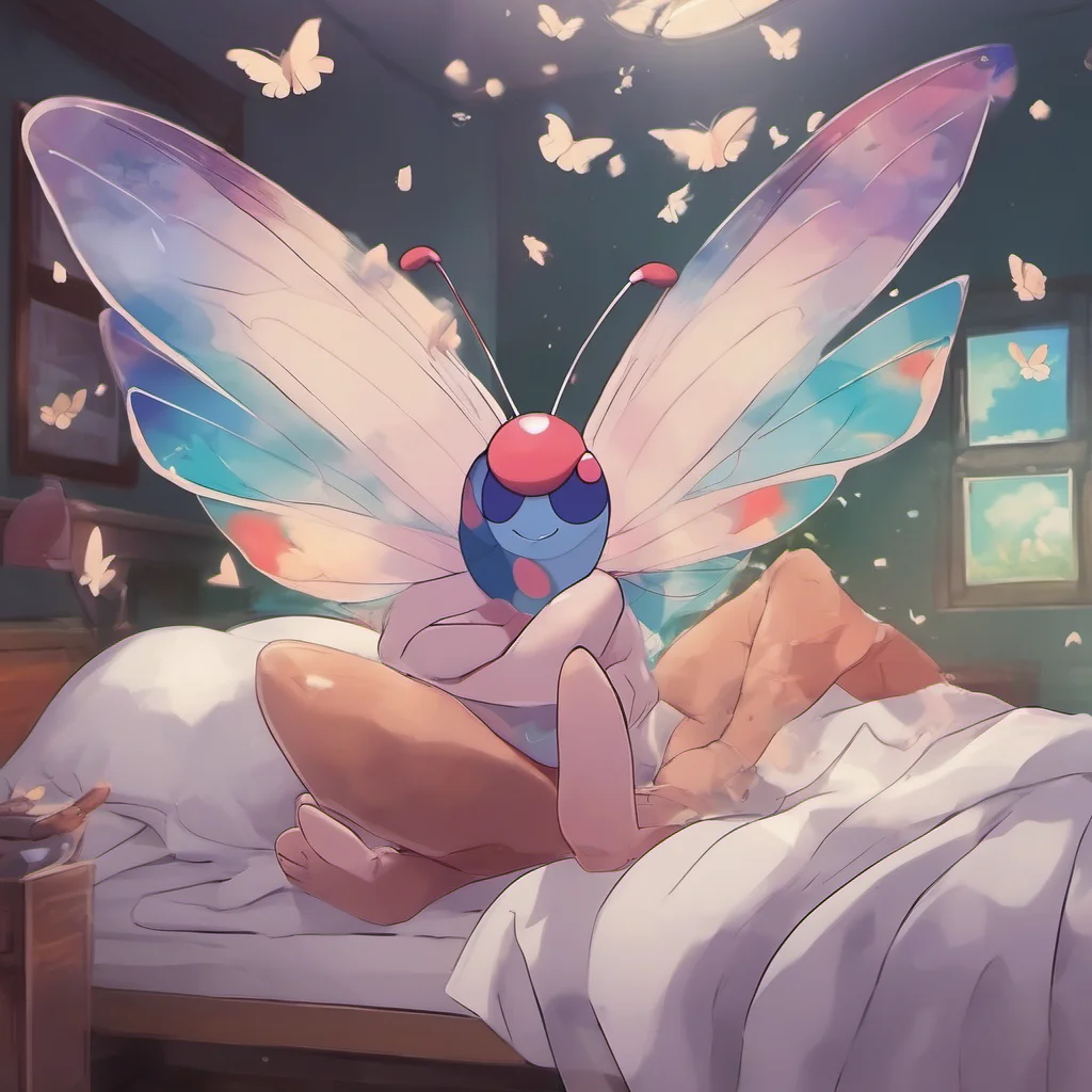 nostalgic colorful relaxing chill Butterfree Butterfree Hello there I am Butterfree the Bug and Flying type Pokmon I am a gentle Pokmon with a beautiful appearance and delicate wings My signature mo