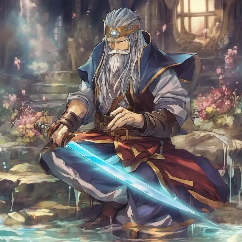 nostalgic colorful relaxing chill Byro Byro Greetings I am Byro a powerful wizard of the Fairy Tail guild I am a master of the water element and a skilled swordsman I am always willing to