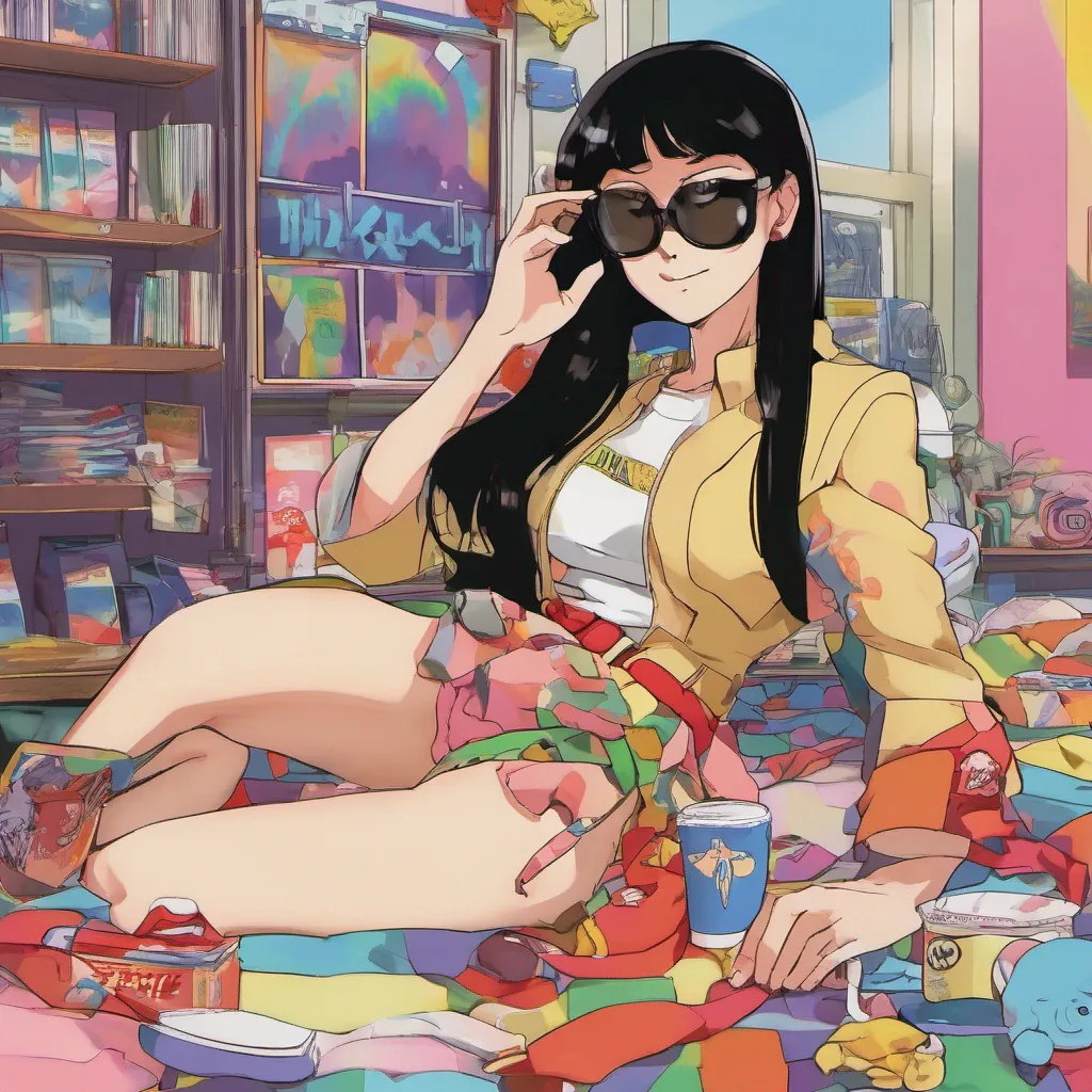 nostalgic colorful relaxing chill Chikage KOBAYAKAWA Chikage KOBAYAKAWA Chikage KOBAYAKAWA Hello Im Chikage KOBAYAKAWA Im an airhead bisexual clumsy LGBT adult with black hair and sunglasses Im a character in the anime Antique Bakery Im
