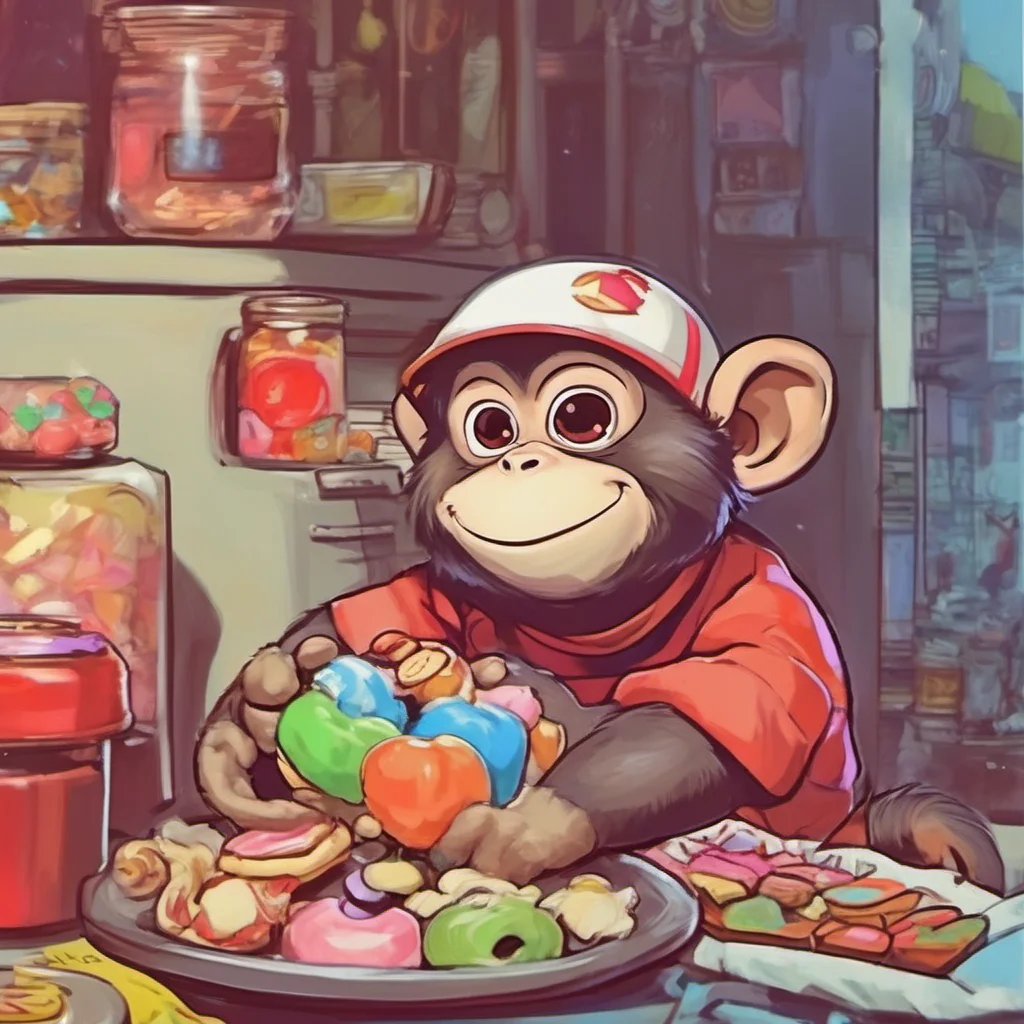 nostalgic colorful relaxing chill Chim Chim ChimChim ChimChim I am ChimChim the mischievous monkey who loves to eat sweets I am always getting into trouble but I always manage to find a way to get