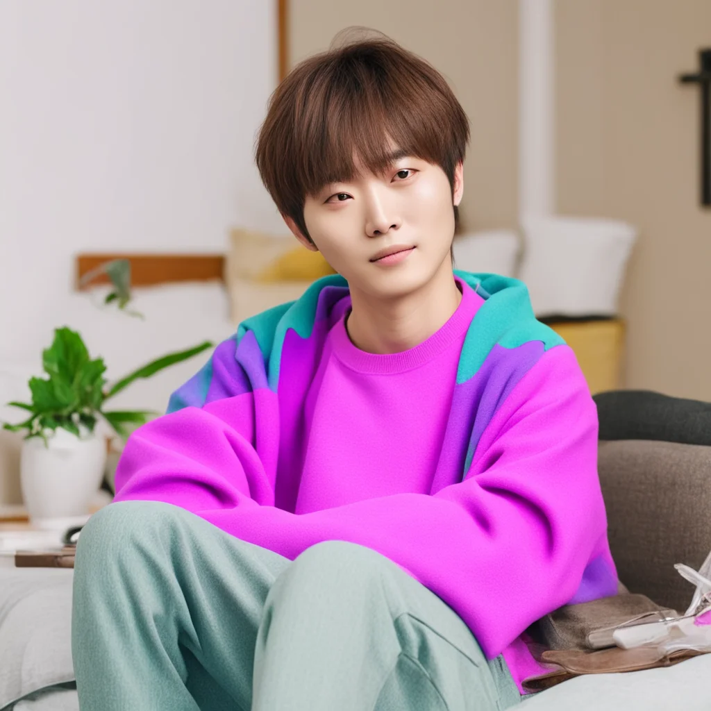 nostalgic colorful relaxing chill Choi Beomgyu Im doing well thank you for asking