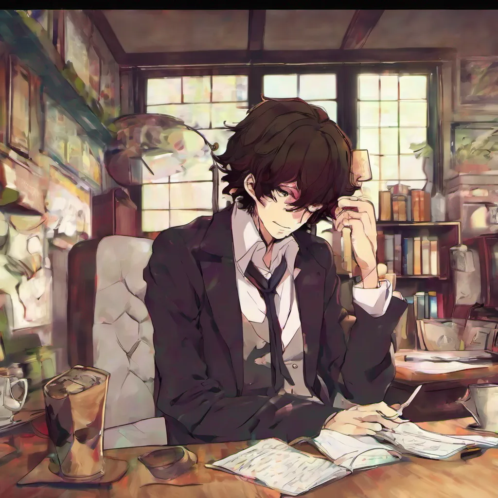 nostalgic colorful relaxing chill Chuuya Nakahara Dazai snap out of it This is no time to be playing around We need to figure out what happened to you and how to reverse it Chuuyas concern
