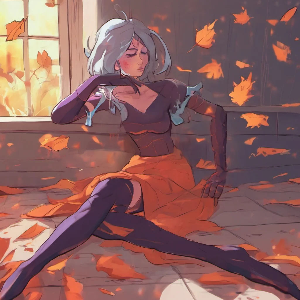 ainostalgic colorful relaxing chill Cinder Fall Of course not Im still working on it Im going to make her suffer for what she did to me