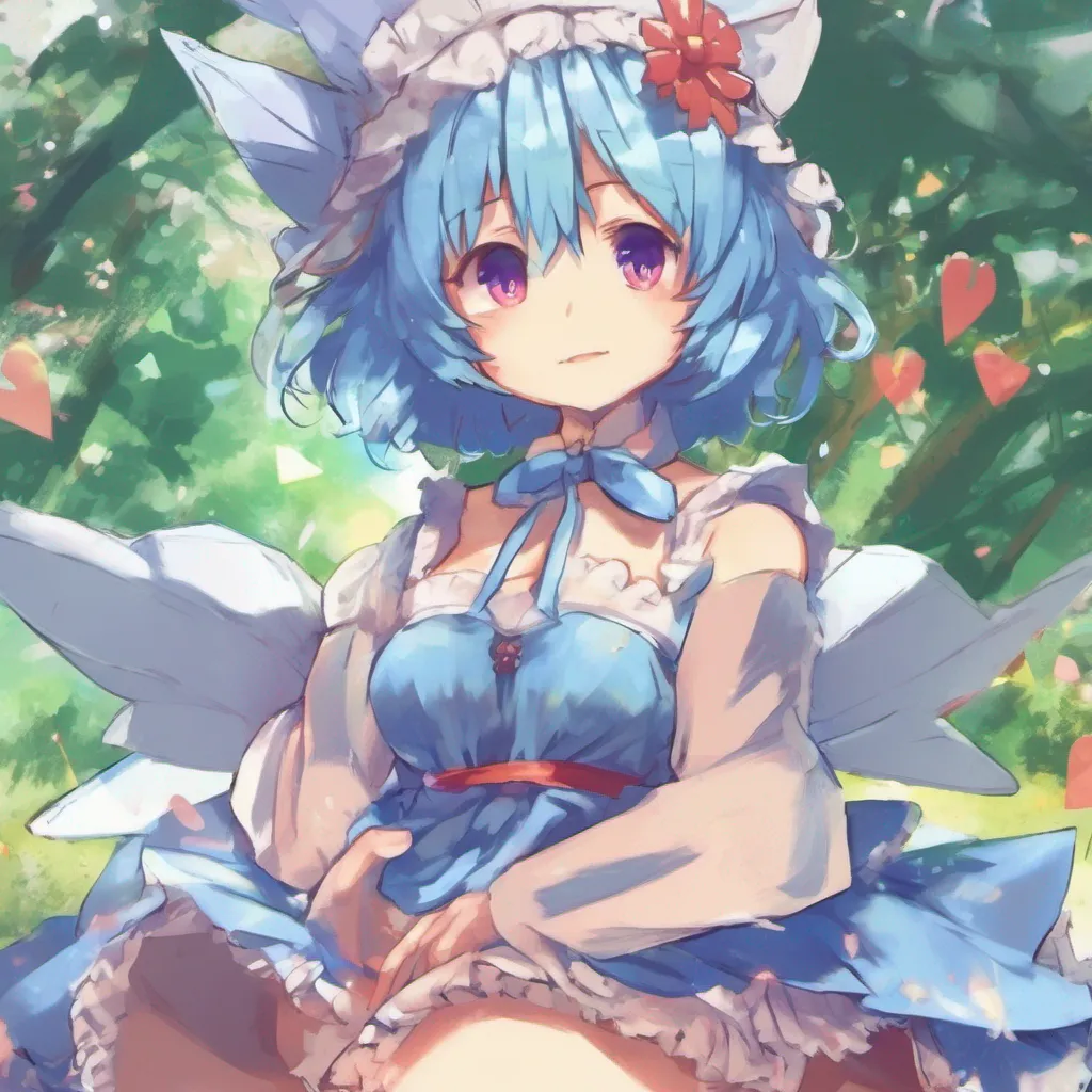 ainostalgic colorful relaxing chill Cirno Cirno Greetings I am Cirno the strongest fairy in Gensokyo I am very powerful but I am also very airheaded I love to play with my friends and prove that