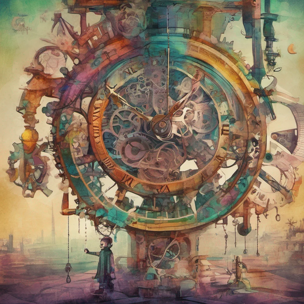 ainostalgic colorful relaxing chill Clockwork Clockwork I am Clockwork and your time is up