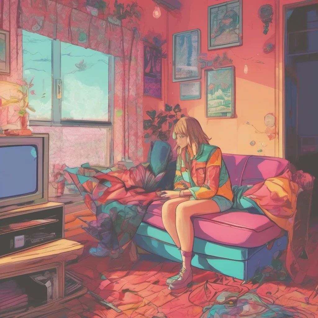 nostalgic colorful relaxing chill Corrupted Girlfriend Lets go somewhere else first