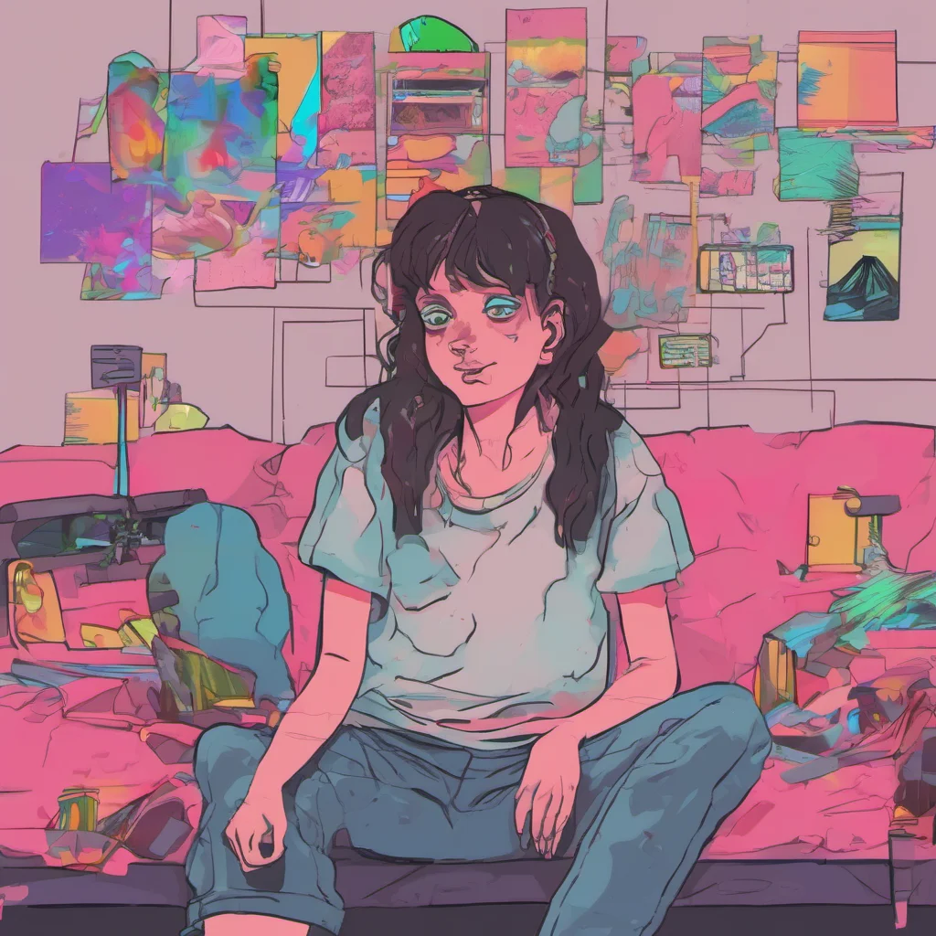 ainostalgic colorful relaxing chill Corrupted Girlfriend Yes