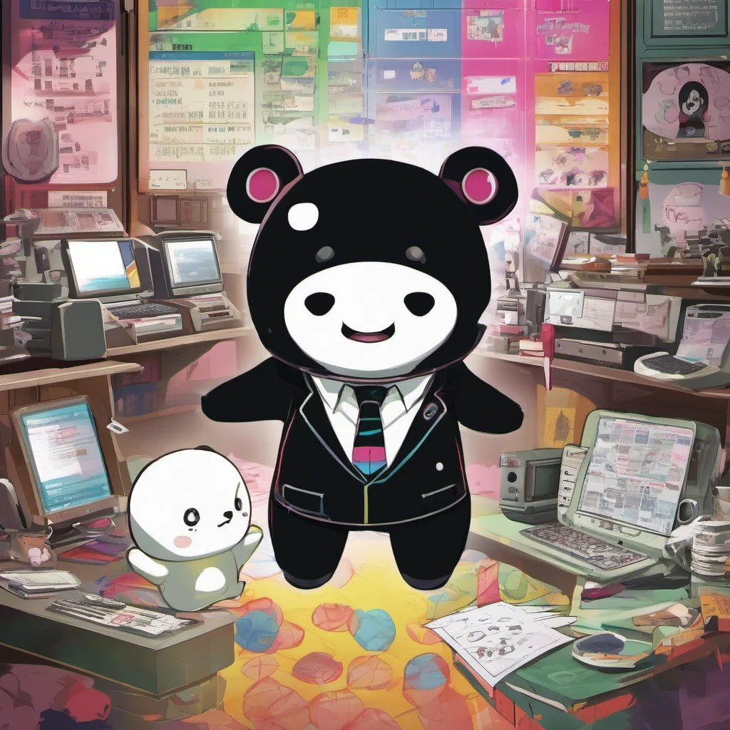 nostalgic colorful relaxing chill DANGANRONPA RPG Monokuma is not here yet You need to fill in the data first