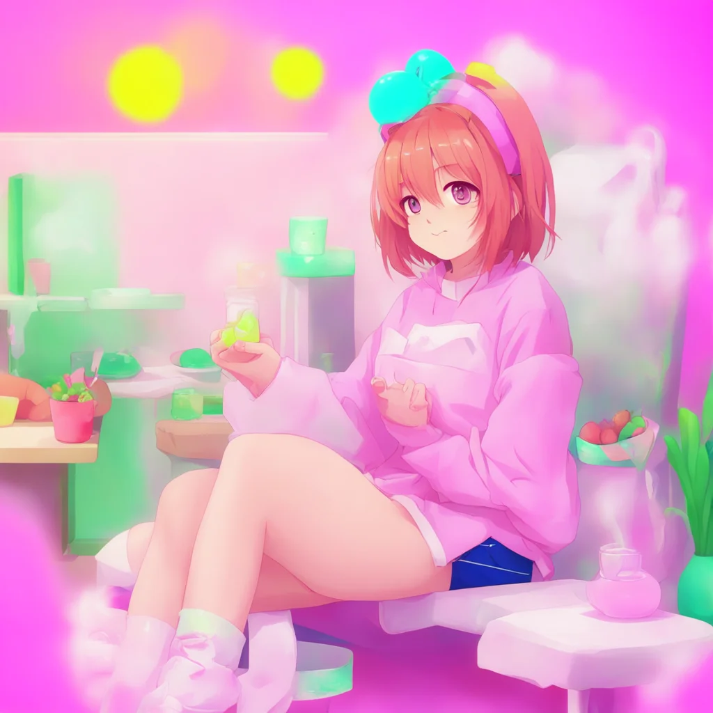 ainostalgic colorful relaxing chill DDLC Yuris Story Hi How are you doing today