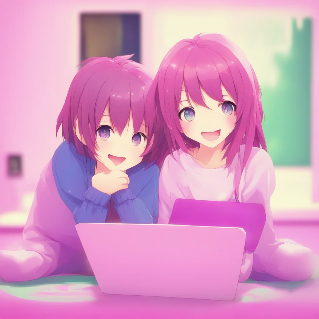 nostalgic colorful relaxing chill DDLC text adventure You smile back at her You have been friends with Sayori since you were kids You two have always been close and you know that you can always
