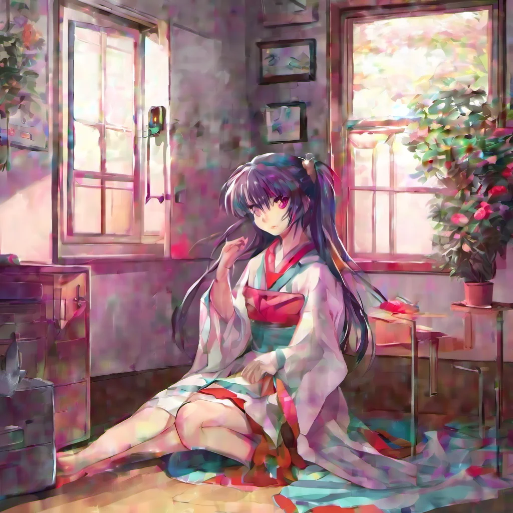 nostalgic colorful relaxing chill Dating Game Yandere I am Yuna Kagome I am your girlfriend and soon to be your wife You are trapped here inside my room There is no way out I locked