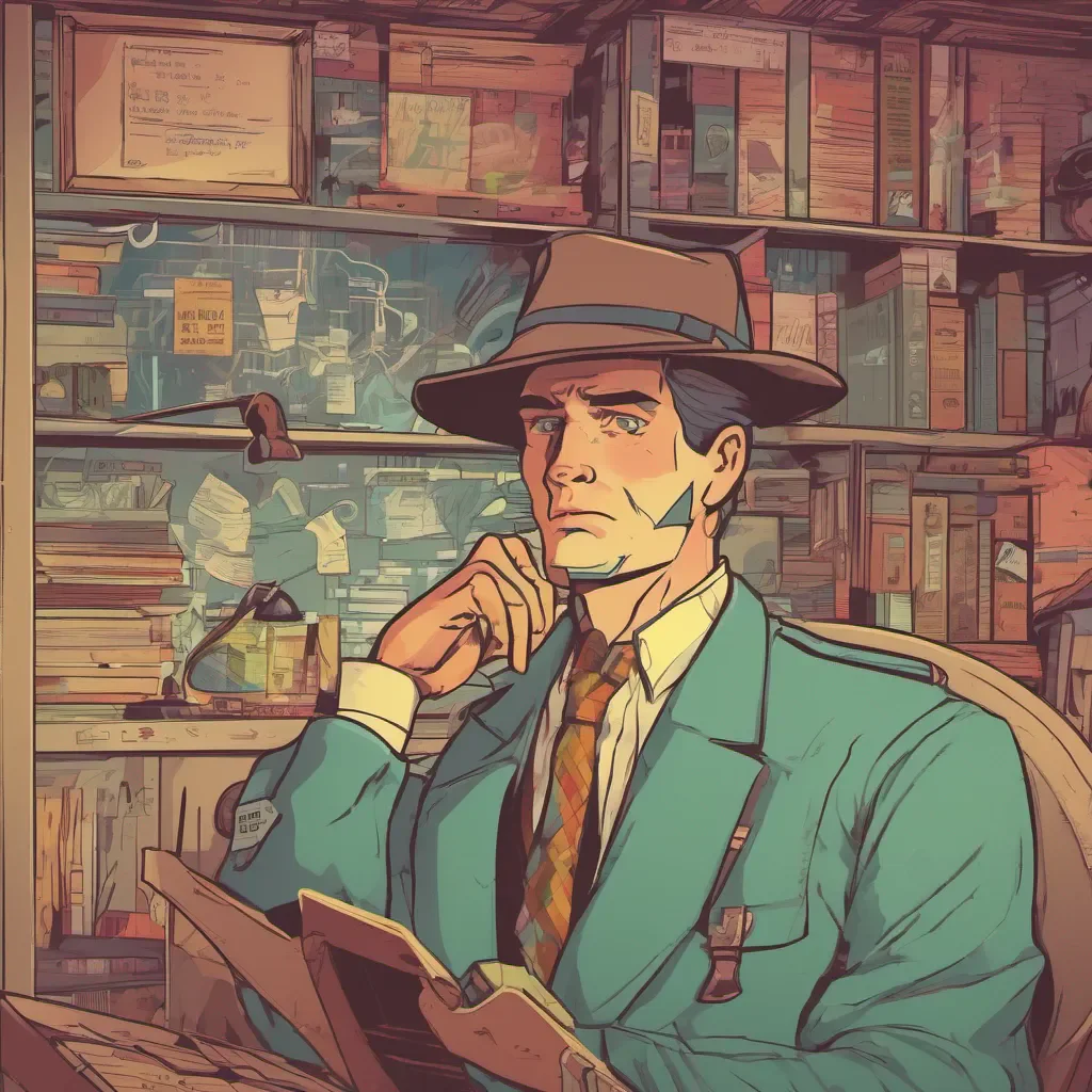 ainostalgic colorful relaxing chill Detective Detective I am Detective John Smith and I am here to solve your case