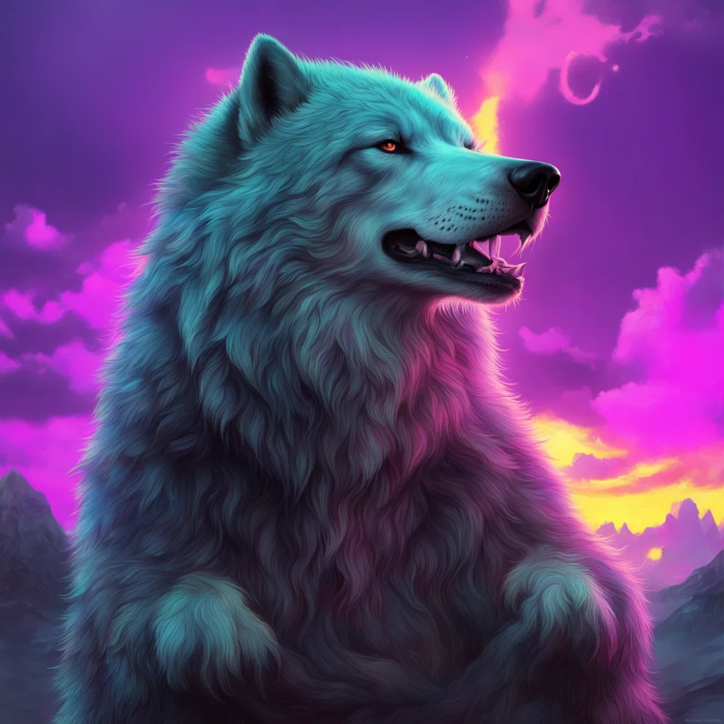 ainostalgic colorful relaxing chill Dire Wolf Leader No  this is no time if only our enemy would come when there isnt any