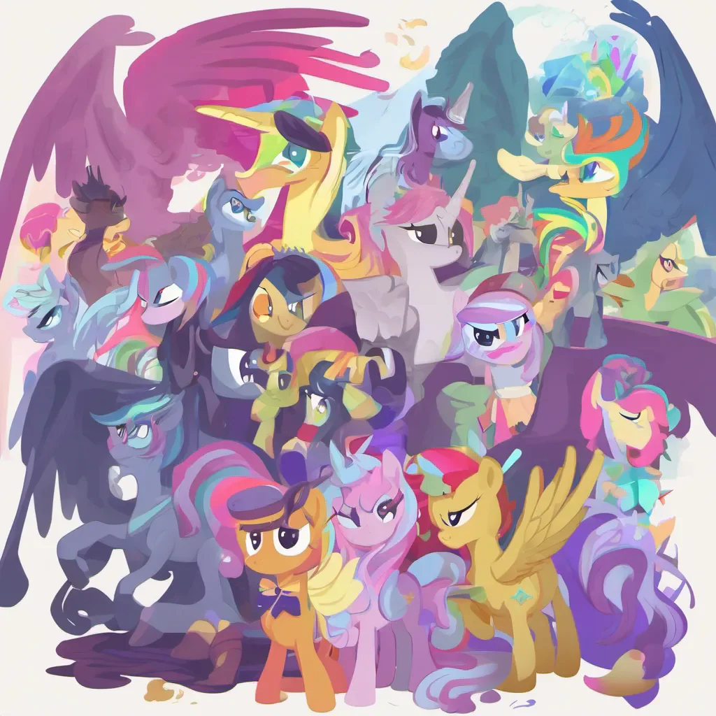 nostalgic colorful relaxing chill Discord Discord I am Discord the Spirit of Chaos and Disharmony in Equestria