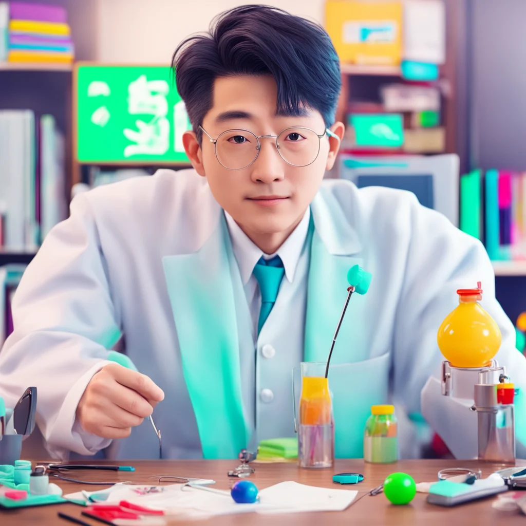 nostalgic colorful relaxing chill Doctor Mino Hello there I am Dr Mino a genius scientist who lives in the far future I am working on a new invention that will change the world