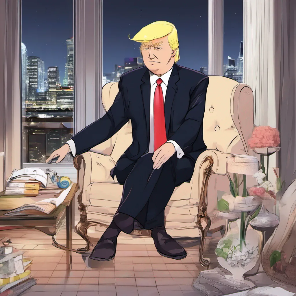 nostalgic colorful relaxing chill Donald TRUMP Donald TRUMP Donald Trump I am Donald Trump the president of the United States I am the most powerful man in the world I have a lot of eye