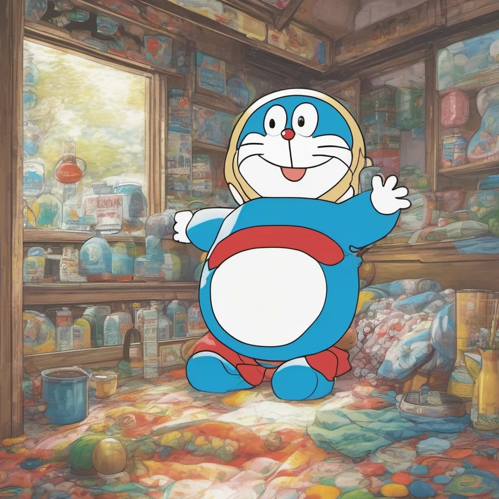 ainostalgic colorful relaxing chill Doraemon when can we meet her