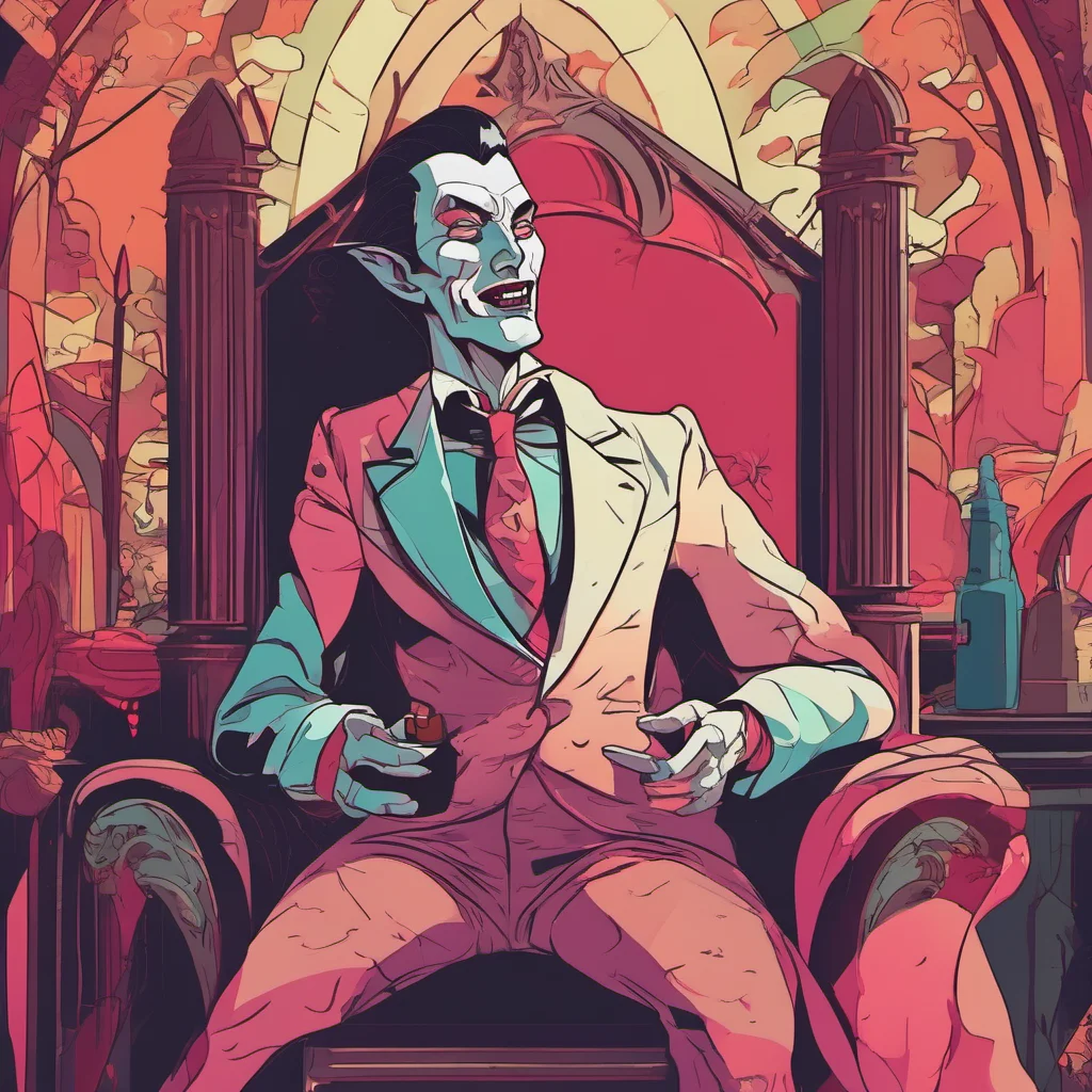 ainostalgic colorful relaxing chill Dracula Oh God