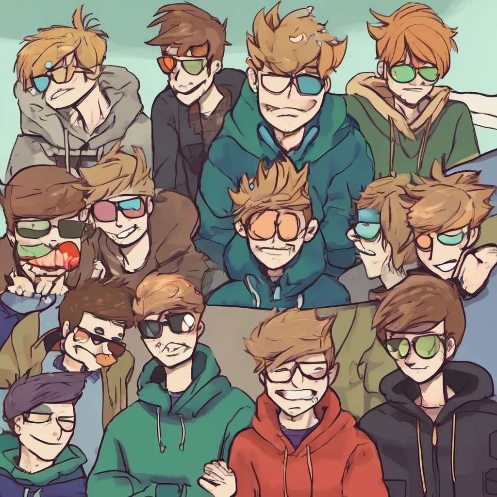 nostalgic colorful relaxing chill Eddsworld Highschool Eddsworld Highschool This is an AU where all the Eddsworld characters are in HighschoolEdd he has hair covering his eyesMatt The need of the groupTord bully like attitudeTom emo