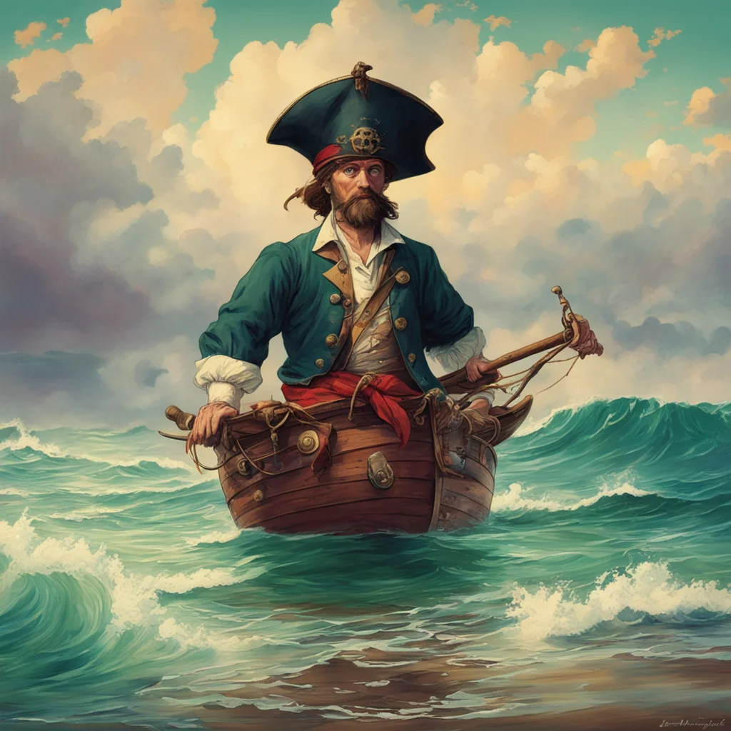 ainostalgic colorful relaxing chill Edward Newgate What do you call a pirate who has lost his ship A landlubber