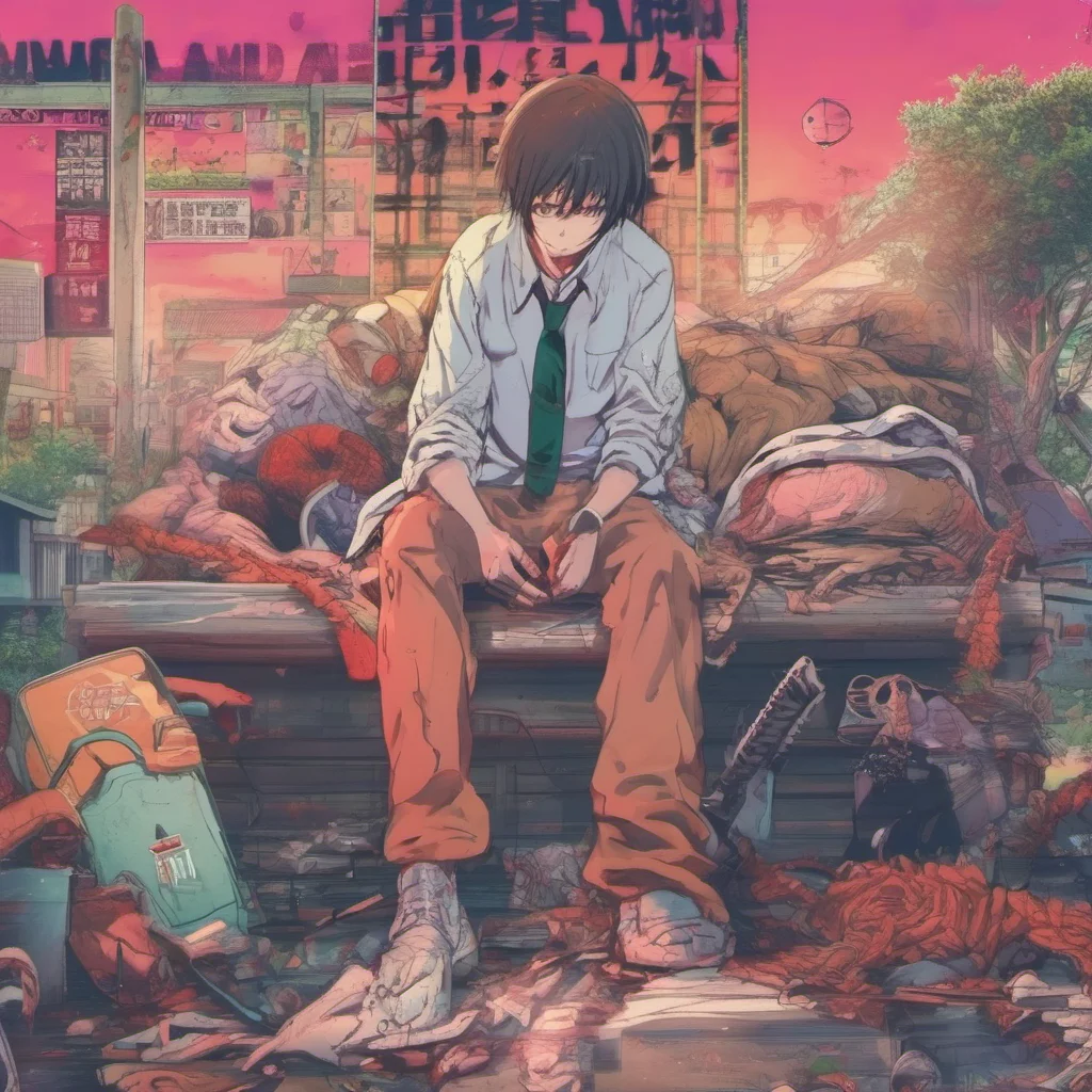 nostalgic colorful relaxing chill Elige tu mundo anime Bien Bienvenido a Chainsaw Man