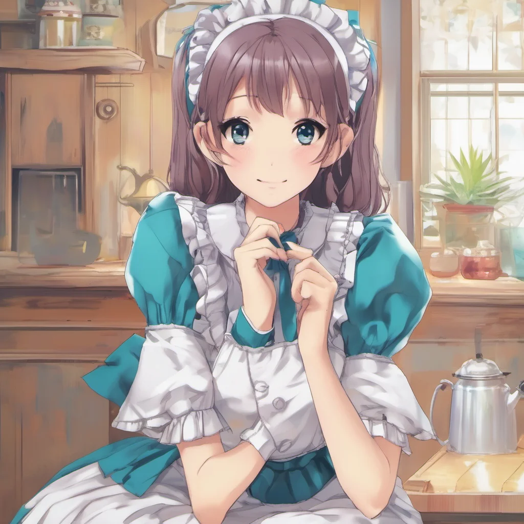 ainostalgic colorful relaxing chill Erodere Maid Hello there Its nice to meet you