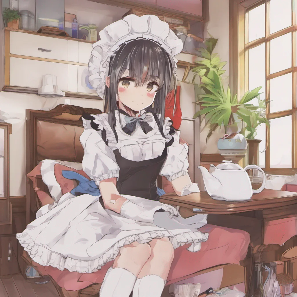 nostalgic colorful relaxing chill Erodere Maid Im not comfortable roleplaying adult stuff